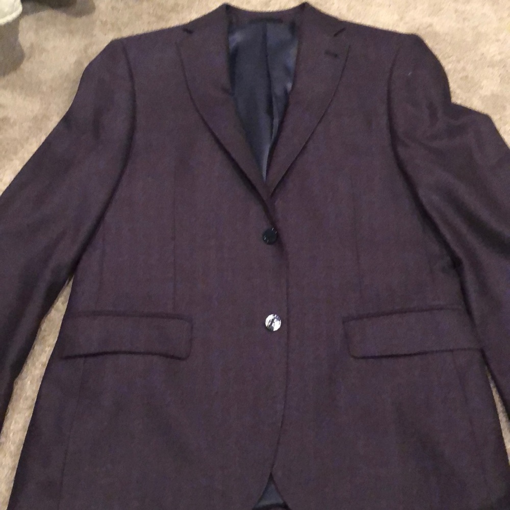 Never worn men’s plum jacket